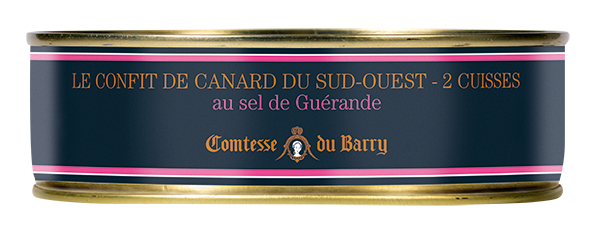 CONFIT DE CUISSES DE CANARD AU SEL DE GUERANDE 775G